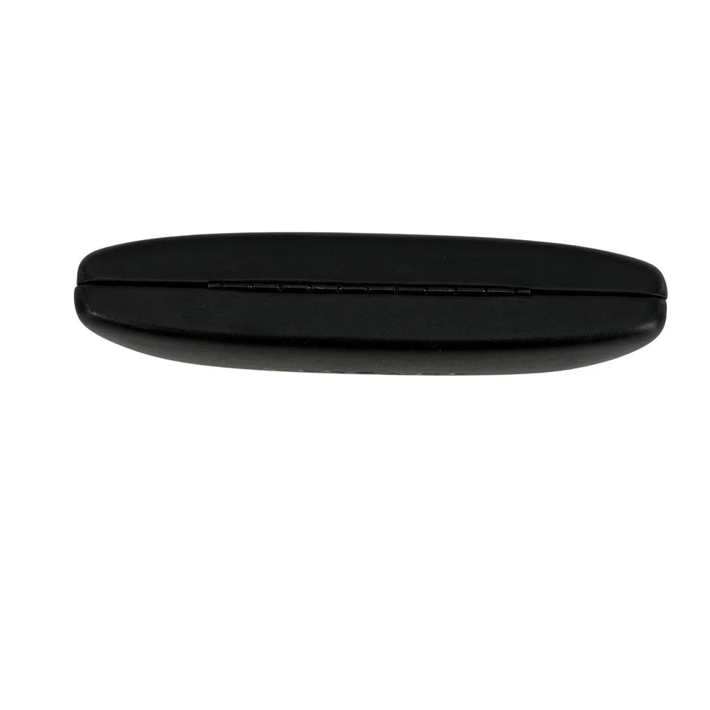Versace Black‎ Leather Eyeglasses Case Gold Logo